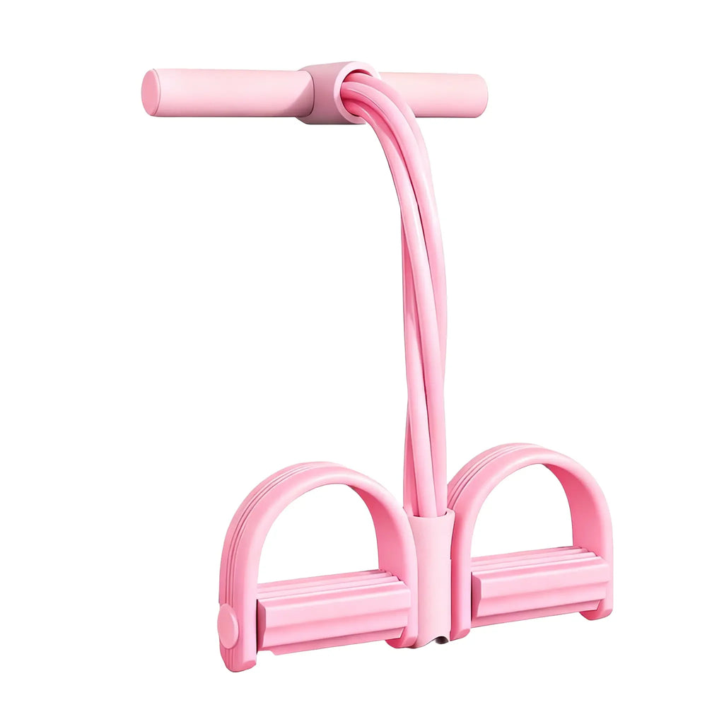 Entrenador Multifuncional de Bandas de Resistencia con Pedal – Equipo de Fitness Portátil para Gimnasio en Casa, Entrenamiento de Cuerpo Completo, Abdominales, Abdominales, Yoga, Rehabilitación